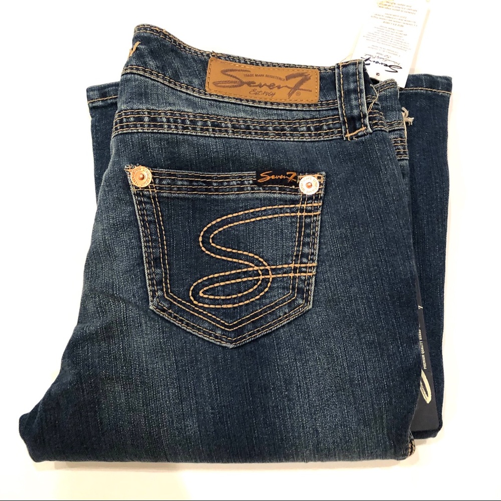 Seven7 Flare Jeans Size 28 NWT